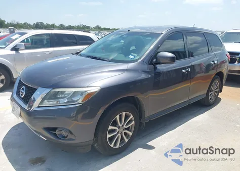 2014 Nissan Pathfinder S из США, поврежденный, VIN 5N1AR2MMXEC733581